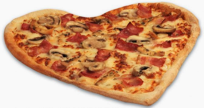 pizza San Valentín