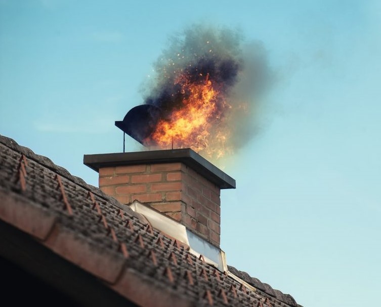 Limpiar la chimenea cuando acaba la temporada - Los Deshollinadores